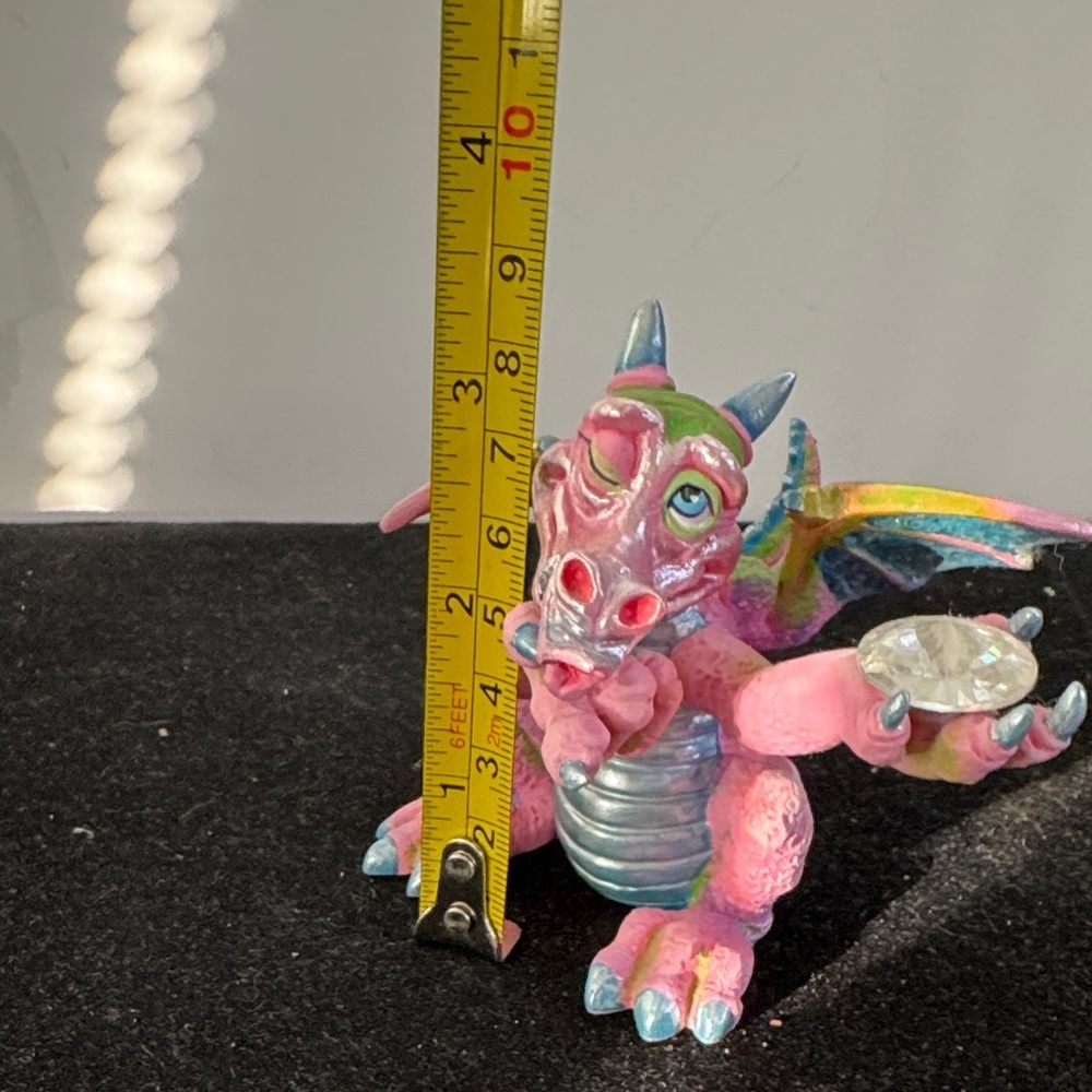 Franklin Mint Mood Dragon figurine “Coy” - Picture 8 of 8